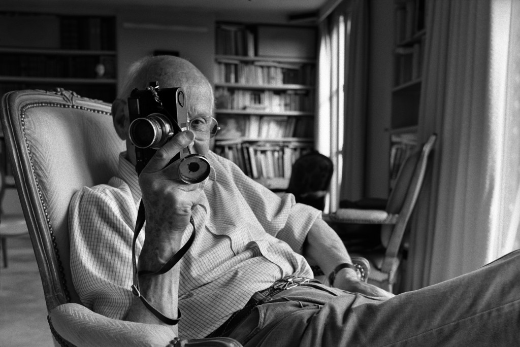 There’s nobody I admire more in the book. He’s a wonderful man. He was about the age I am now. He was like a tea kettle that is always on simmer. If you said the wrong thing all of a sudden he would start steaming. He had agreed to be photographed, but he wanted to know if all the pictures could be taken from behind. He didn’t like to have his face shown in pictures. His excuse always was that since he worked in the street he didn’t want to be recognized. I have a feeling—and it may be totally unjustified—that he also didn’t like the way he photographed. He wasn’t ever happy with they way he looked, and he found this a very good reason not to be in photos.  I was took one shot that focused on his hands, and he said, “Oh, don’t focus on my hands, I have arthritis, they look so ugly.” His hands looked terrific, but he was very self-conscious about it. I think he might have been sorry that he didn’t look like Cary Grant. - John Loengard, “The Age of Silver” (interviewed by David Schoenauer)