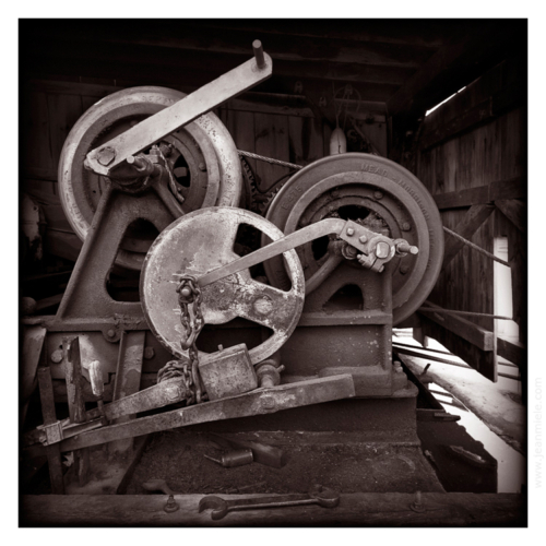 Slipway Winch. Rockland, Maine. September 2011.